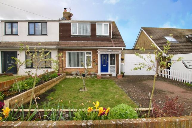 Thumbnail Semi-detached house for sale in Hardy Road, St. Margarets-At-Cliffe, Dover