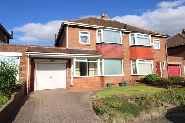 Thumbnail Semi-detached house for sale in Slingsby Gardens, Cochrane Park, High Heaton, Newcastle Upon Tyne