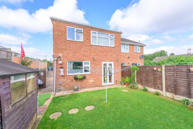 Semi-detached house for sale in St. Helens Close, Grantham