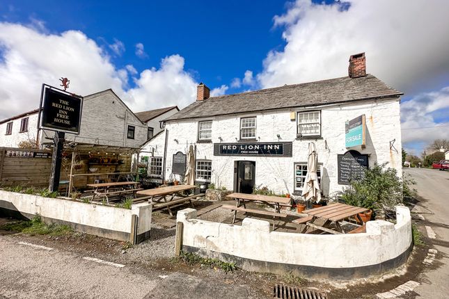 Thumbnail Pub/bar for sale in Red Lion Inn, St. Kew Highway, Bodmin, Cornwall