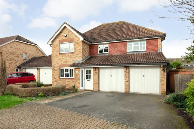 Thumbnail Detached house for sale in Kendal Meadow, Chestfield, Whitstable