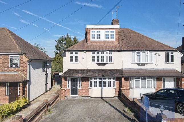 Thumbnail Semi-detached house for sale in Lechmere Avenue, Chigwell