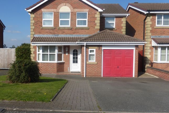 Thumbnail Detached house to rent in Lakeland Drive, Wilnecote, Tamworth