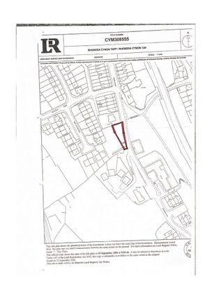 Land for sale in Development Land At Kerslake Terrace, Tonypandy
