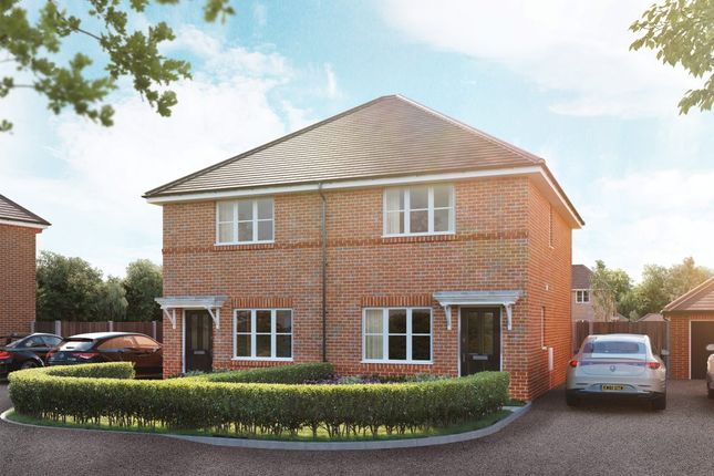 Semi-detached house for sale in "The Eversley" at Jersey Field, Overton