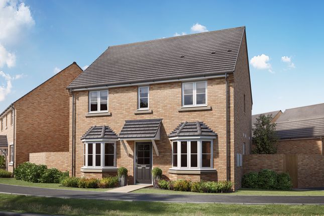 Thumbnail Detached house for sale in Deer Park Way, Peterborough