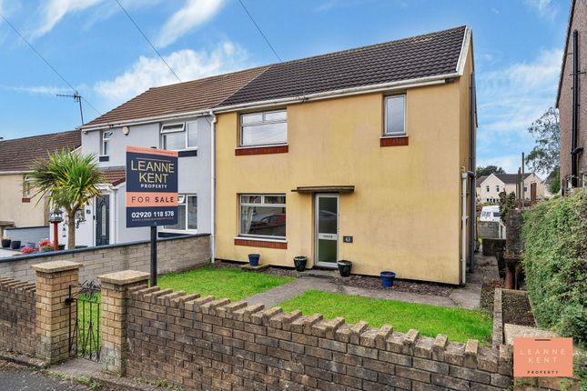 Thumbnail Semi-detached house for sale in Trethomas, Caerphilly