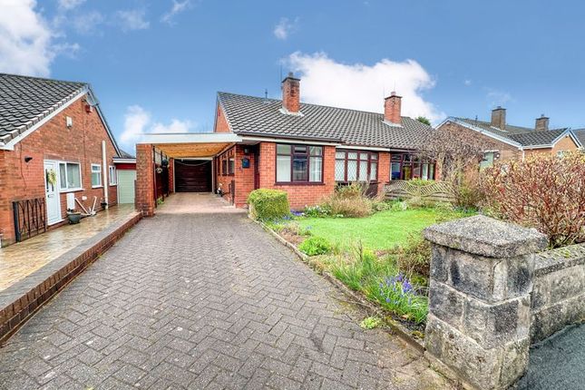 Thumbnail Semi-detached bungalow for sale in Hamilton Rise, Baddeley Green, Stoke-On-Trent