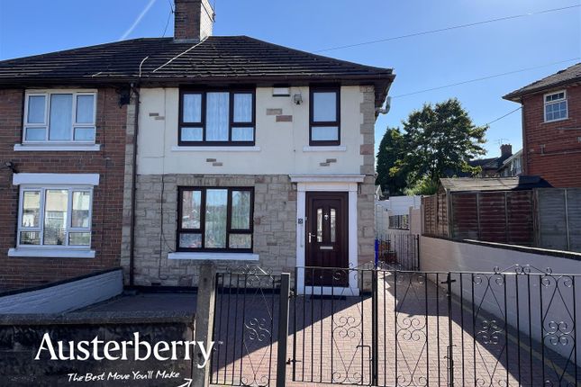 Thumbnail Semi-detached house for sale in Chatsworth Place, Meir, Stoke-On-Trent