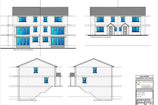 Thumbnail Land for sale in High Street, Gilfach Goch, Porth