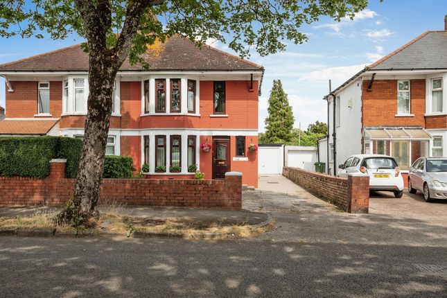 Semi-detached house for sale in Pantbach Road, Rhiwbina, Cardiff