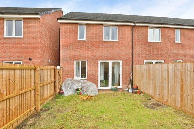 Semi-detached house for sale in Caddow Close, Dereham
