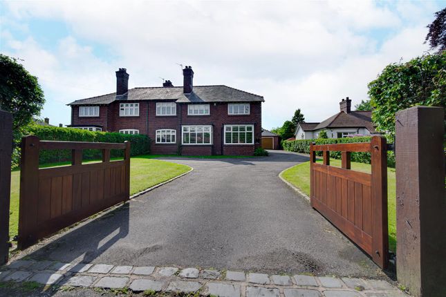 Thumbnail Semi-detached house for sale in Cross Lane, Mossley, Congleton