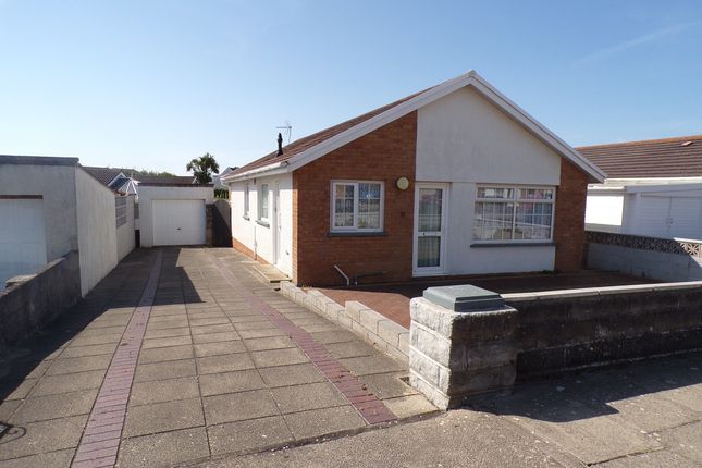 Thumbnail Detached bungalow for sale in Anglesey Way, Nottatge, Porthcawl