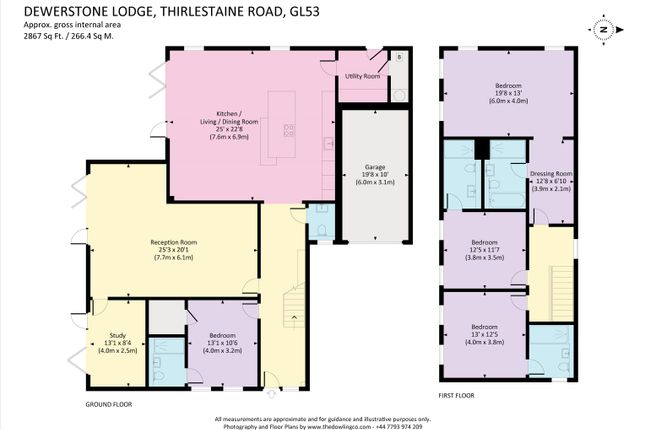 Detached house for sale in Thirlestaine Road, Cheltenham, Gloucestershire