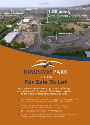 Thumbnail Business park for sale in Kingsway Business Park, Gloucester