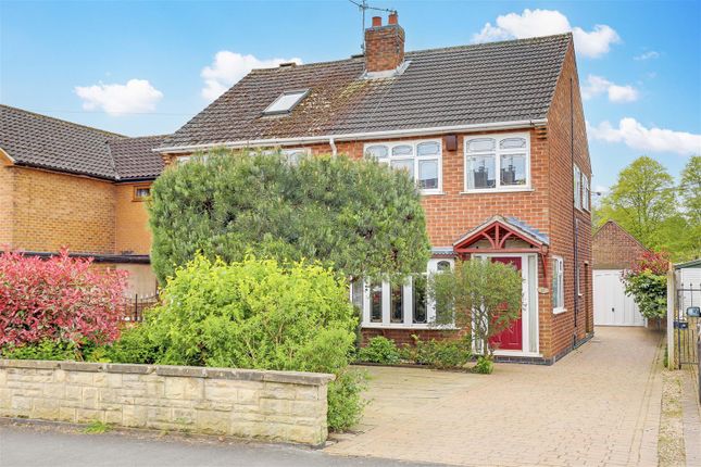 Thumbnail Semi-detached house for sale in Maylands Avenue, Breaston, Derbyshire