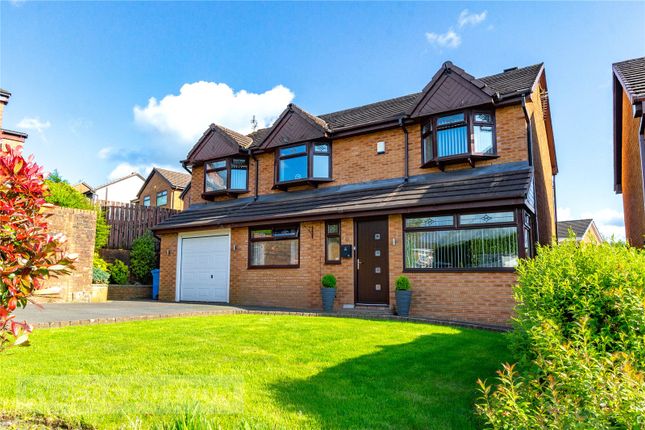 Thumbnail Detached house for sale in Highfield Drive, Royton, Oldham, Greater Manchester