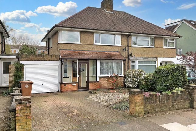 Semi-detached house for sale in Ridgehurst Avenue, Watford, Hertfordshire