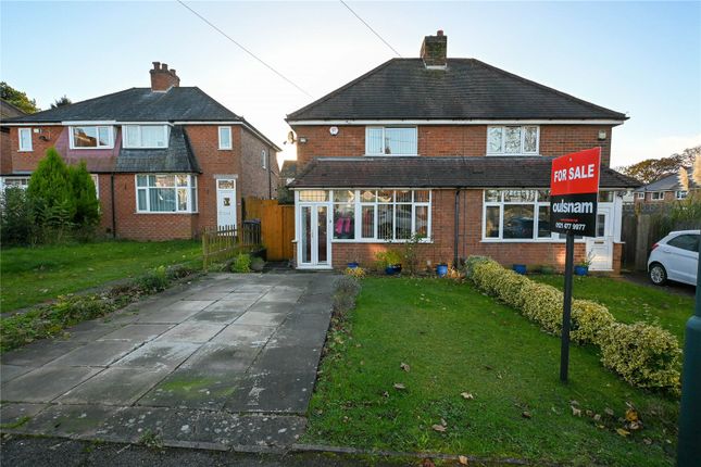 Thumbnail Semi-detached house for sale in Marden Grove, Longbridge, Birmingham