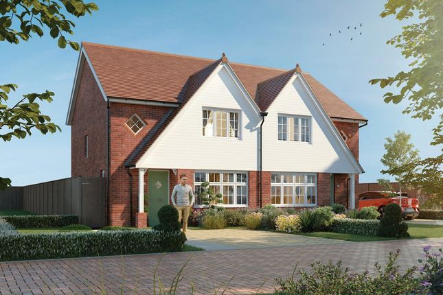 Thumbnail Semi-detached house for sale in Manor Place, East Preston, West Sussex