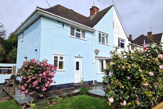 Semi-detached house for sale in Meadow Road, Budleigh Salterton