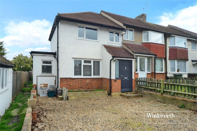 End terrace house for sale in Browning Avenue, Worcester Park