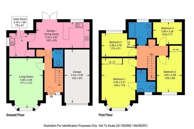 Detached house for sale in Canberra Crescent, Kirkcaldy