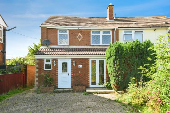 Thumbnail Semi-detached house for sale in Courtenay Road, Swindon