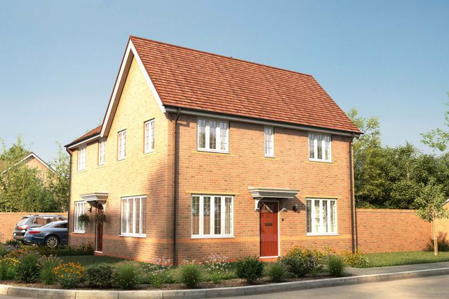 Semi-detached house for sale in "The Gawsworth" at Banbury Road, Warwick