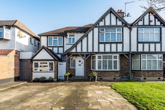 Thumbnail Semi-detached house for sale in Kings Drive, Edgware, Greater London.