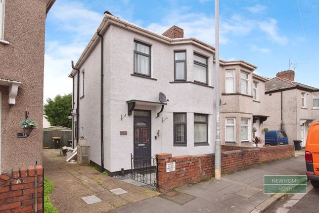 Semi-detached house for sale in Cromwell Road, Newport