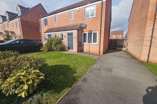 Semi-detached house for sale in Lewis Crescent, Annesley, Nottingham