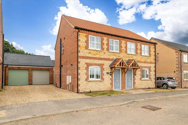 Thumbnail Semi-detached house for sale in Cleveland Avenue, North Hykeham, Lincoln