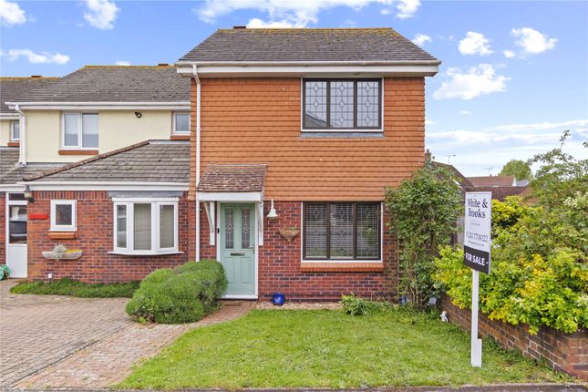 Thumbnail End terrace house for sale in Waterside Drive, Chichester, West Sussex