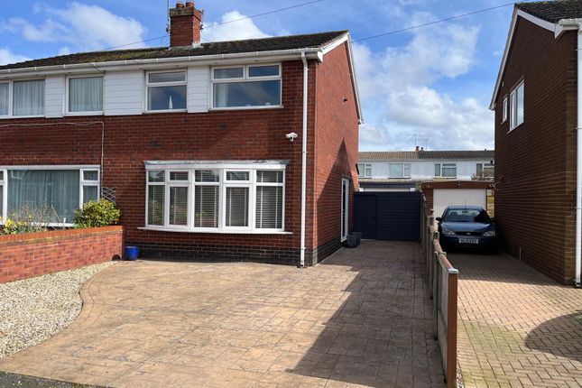 Thumbnail Semi-detached house for sale in Parkfield Road, Broughton, Chester