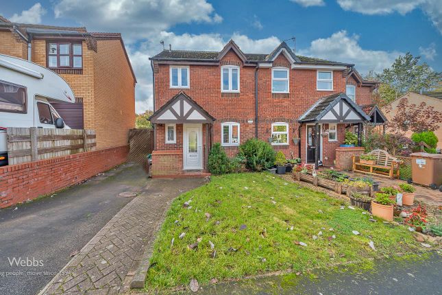 Thumbnail Semi-detached house for sale in Moat Way, Handsacre, Rugeley