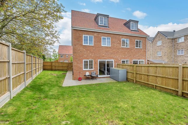 Semi-detached house for sale in Houghton Way, Bury St. Edmunds