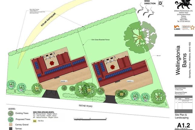 Site Plan &amp; Landscaping.Jpg