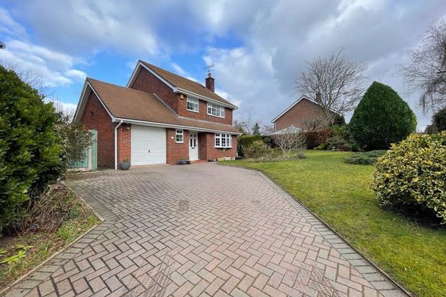 Thumbnail Detached house for sale in Daresbury Close, Holmes Chapel, Crewe