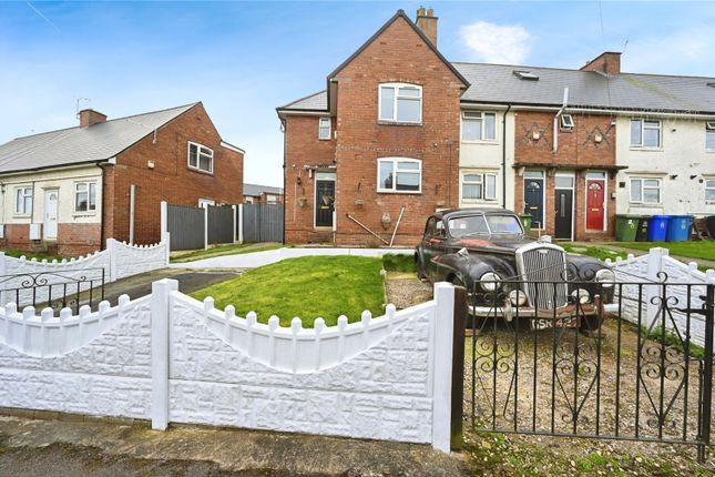 Thumbnail End terrace house for sale in Butler Crescent, Mansfield, Nottinghamshire