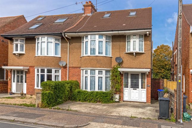 Thumbnail Semi-detached house to rent in King Edward Avenue, Broadwater, Worthing