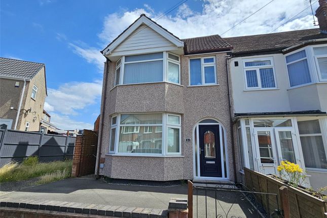 Thumbnail End terrace house to rent in Purefoy Road, Coventry, West Midlands