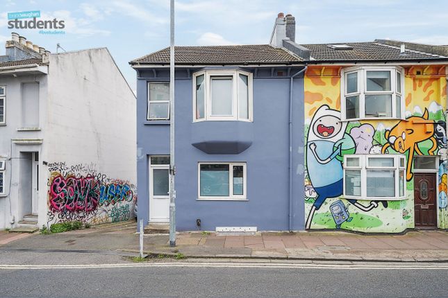 Thumbnail End terrace house to rent in Upper Lewes Road, Brighton