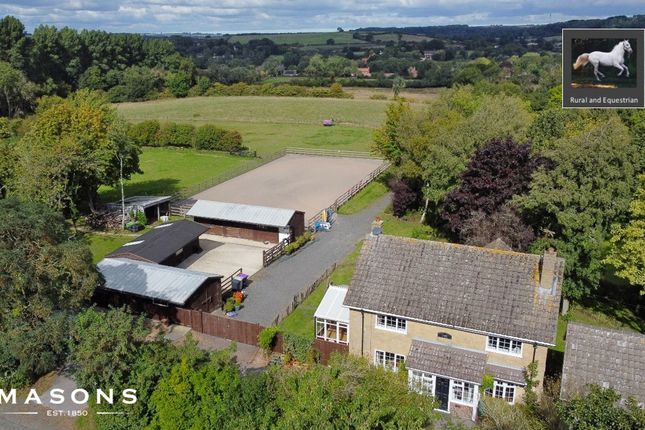 Thumbnail Detached house for sale in Equestrian Property, Asterby, Lincolnshire Wolds