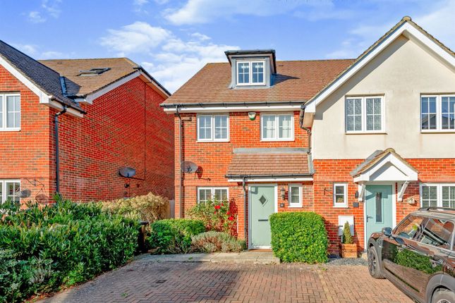 Thumbnail Semi-detached house for sale in Little Stanford Close, Lingfield