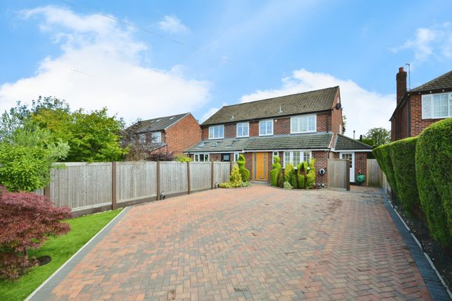 Thumbnail Semi-detached house for sale in Buckingham Road, Wilmslow, Cheshire