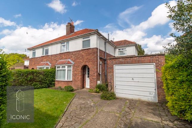 Semi-detached house for sale in Hercules Road, Hellesdon, Norwich
