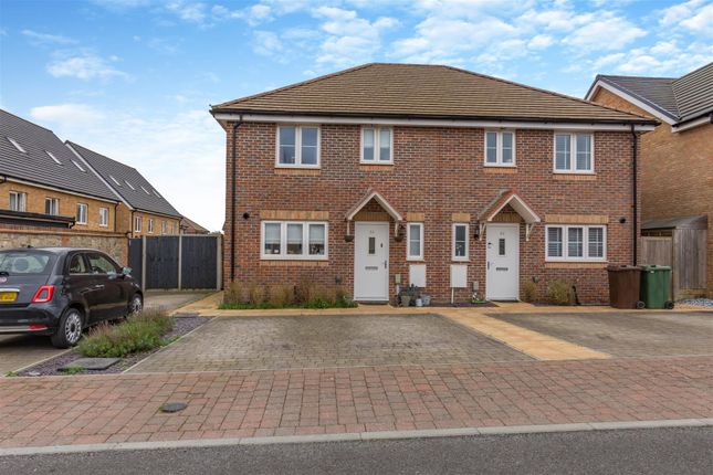 Semi-detached house for sale in St. Lawrence Crescent, Coxheath, Maidstone
