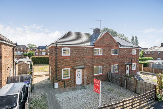 Thumbnail Semi-detached house for sale in Hillside Estate, Ruskington, Sleaford, Lincolnshire